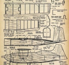 1949 Aviation Unknown Model Airplane Blueprint Advertisement Article Pri... - $33.49