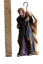 Kirkland Nativity 75177 Replacement Porcelain Joseph w/ Metal Staff 9&quot; B... - $266.70 MXN