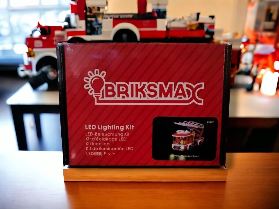 Primary image for Briksmax Led Lighting For Lego Kit 60107, City Fire Ladder Truck Display Enhance