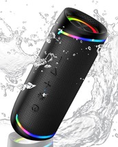 Ailkin Portable Bluetooth Speaker, Ipx5 Waterproof Wireless Audio Speake... - £34.80 GBP