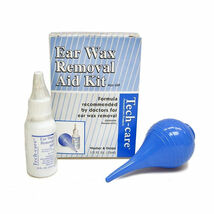 Tech-care Ear Wax Removal Kit with Bulb 15 ml 0.5 fl oz USA SELLER Free ... - $13.63