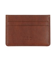 Portefeuille végan porte-cartes marron végé fin poche compartiment monna... - $39.95