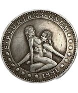 E Pluribus Unum - Medalla de moneda de fantasía con dólar 1881 - $18.55 CAD