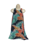 Vince Camuto Sundress Size PXS Multicolor Palms Sheer Sleeveless Scoop Neck - $38.03 CAD