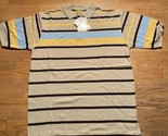 NEW PJ Mark Mens POLO Shirt Sz L Stripes Y2K - $14.85