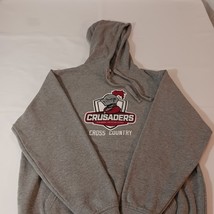 Augusta Sportswear CRUSADERS Men’s Gray Cotton Blend Hoodie Sweatshirt Sz Medium image 10