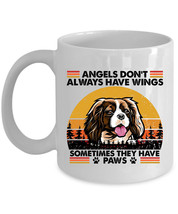 Cavalier King Dog Lover Coffee Mug Ceramic Angel Sometimes Have Paw Dog ... - £13.19 GBP+