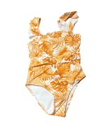 Girls Tropical Leaf Print One-Piece Swimsuit By Janie And Jack Size 8 Or... - $24.00