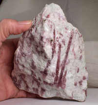 #5643 Rubellite Pink Tourmaline in matrix - Brazil - almost 1 1/2 pounds - £66.88 GBP