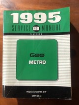 1995 GM Chevrolet CHEVY GEO METRO Preliminary Shop Repair Service Manual... - £21.16 GBP