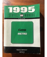 1995 GM Chevrolet CHEVY GEO METRO Preliminary Shop Repair Service Manual... - $37.14 CAD