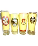 4 Giesing Scherdel Andechs Rosenheim Bavaria More-2 0.5L German Beer Gla... - $24.95