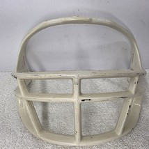 Vintage 1990&#39;s Riddell Football Helmet Facemask Face Guard White - $23.55