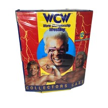 1991 WCW Flair, Sting Wrestling Action Figures Collectors Case for 12 Figures - £23.35 GBP