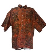 Johari West Men&#39;s Hawaiian Tropical Batik Shirt men’s Size 2XL - £15.61 GBP