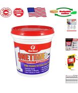 ONETIME Lightweight Spackle - Effortless Wall Repair, 1 Pint White, No S... - $25.23 CAD