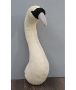 Fiona Walker England Handmade Organic Mini White Swan Princess Head Wall... - $1,137.98 MXN