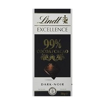 Lindt Excellence 99 Percent 50 g (Pack of 18)  - $142.00