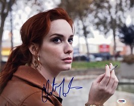 Christina Hendricks Autograph Hand Signed 11x14 Mad Men Photo PSA/DNA Certified - £101.41 GBP