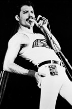 Queen Freddie Mercury classic in Superman tank top in concert 1986 18x24... - £19.01 GBP