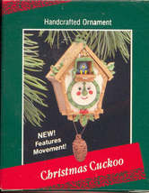 Christmas Cuckoo, QX480-1, 1988 Hallmark Keepsake Ornament - $12.95