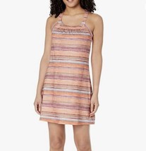 $89 prAna Women&#39;s Standard Cantine Dress, Terra Soleil Stripe, X-Large - £31.37 GBP