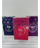 (3) Snow Berry Sugar Citrus Vanilla Body Bar Soap Gift Set Mothers Easte... - $95.74 MXN