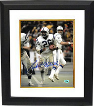 Lydell Mitchell signed Baltimore Colts 8x10 Photo Custom Framed (white jersey ru - $79.00
