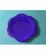 Maryse Boxer Scalloped Plate 8 1/2&quot; (Flower Shaped) Solid Blue[*12] - $52.42 CAD
