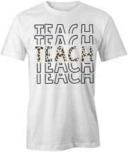 Teach T Shirt Tee Short-Sleeved Cotton School Learning Clothing S1WCA941 - £16.47 GBP+