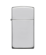 Zippo Windproof Lighter Slim Case High Polish Sterling Silver - $4,018.48 MXN