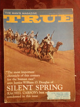 TRUE Magazine April 1963 Rachel Carson Silent Spring Wallendas Camels Jim Ling - £18.12 GBP