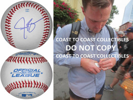 Jay Bruce Cincinnati Reds New York Mets signed autographed baseball COA proof - £50.59 GBP