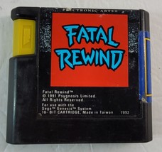 Fatal Rewind (Sega Genesis, 1991) Cartridge Only Tested &amp; Working Authentic  - £9.33 GBP