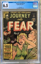 Journey into Fear #4 (1951) CGC 6.5 -- &quot;Eyes&quot; horror cover; Superior Comics - £559.54 GBP