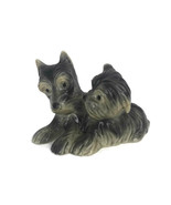 Vintage 1930&#39;s Art Deco Schnauzer Terrier Ceramic Dogs FIgurine Germany B11 - $36.89 CAD