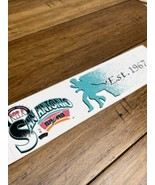 Vintage San Antonio Spurs Bumper Sticker NBA Basketball Trench  11” JD - $8.14 CAD