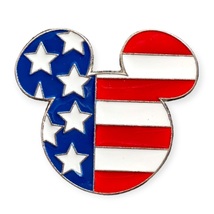 Epcot Disney Pin: United States of America Mickey Icon - £10.14 GBP