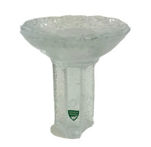 Vtg 1984 Los Angeles Olympics Torch Orrefors Sweden Crystal Candle Holder U8 - £25.55 GBP