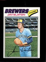 1977 Topps #604 Jim Slaton Ex+ Brewers *X3393 - £0.77 GBP