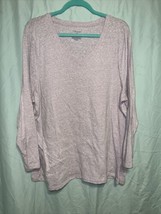 Sonoma Women’s Purple Long Sleeve Tee Size 2X - £10.05 GBP