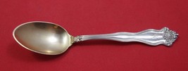 Winchester by International Sterling Silver Demitasse Spoon Gold Washed 4 3/8&quot; - £22.82 GBP