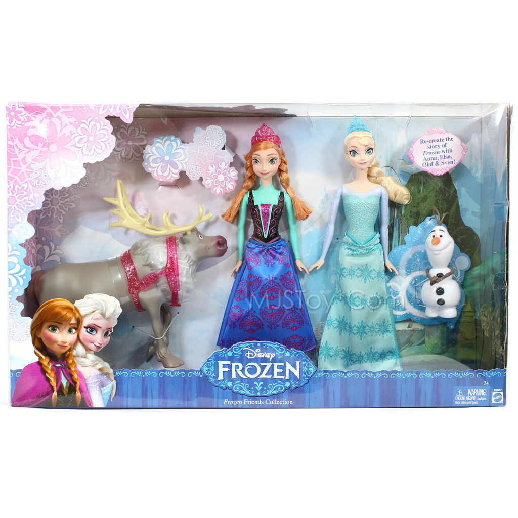 Primary image for Disney Frozen Friend Collection Doll Anna Elsa Olaf Sven Exclusive 12" Figure