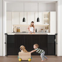 VEVOR Retractable Baby Gate, 34 inch Tall, Extends up to 71 inch Wide, B... - $44.90