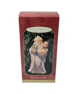Vtg 1999 Hallmark Keepsake Ornament Welcome To 2000 Father Time Baby New... - $13.26 CAD
