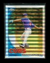 2010 Topps Chrome Refractor Baseball Trading Card #47 Rich Harden Chicago Cubs - $9.89