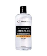 Thirteen Chefs Mineral Oil - 12oz Food Grade Conditioner for Wood Cuttin... - £34.88 GBP