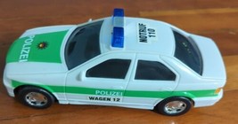 DICKIE SPIELZEUG German Police Polizei Wagen Notruf Friction Works Nice - $19.34