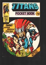 Titans Pocket Book 1980-1st issue-Jack Kirby-Reprints Tales of Suspense Journ... - £142.52 GBP