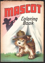 Mascot Coloring Book #377 1942-WWII Themes-Butterflies-bugs-animals-clown-siz... - £44.12 GBP